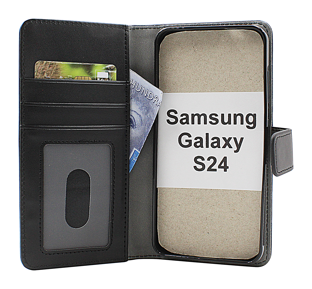 CoverInSkimblocker Magnet Fodral Samsung Galaxy S24 5G (SM-S921B/DS)