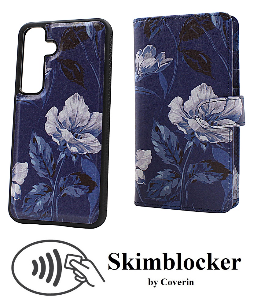 CoverInSkimblocker XL Magnet Designwallet Samsung Galaxy S24 5G (SM-S921B/DS)
