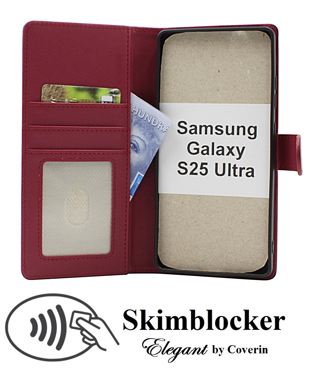 Product Image for Skimblocker Samsung Galaxy S25 Ultra Plånboksfodral