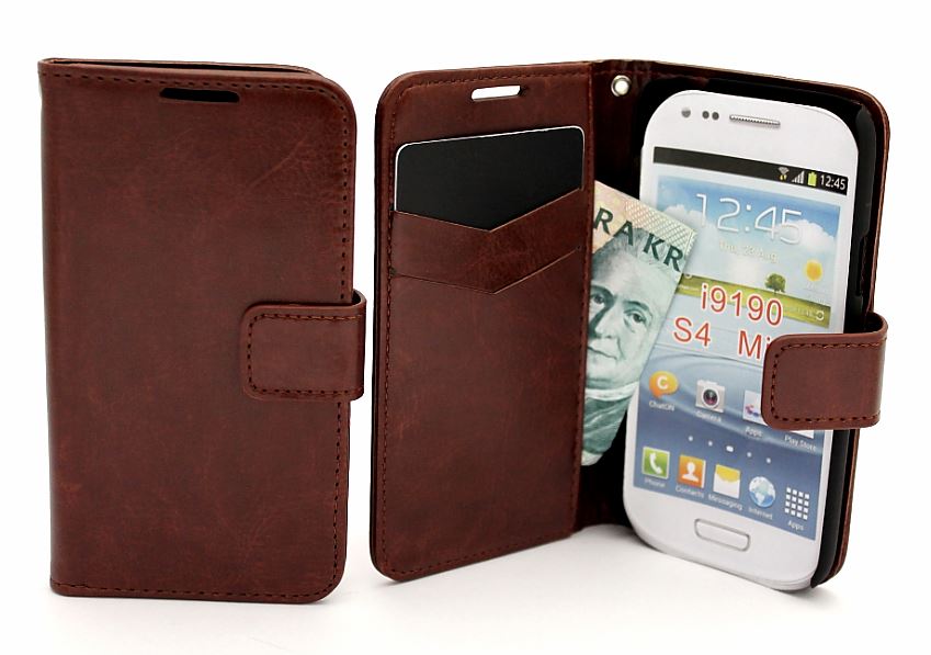 billigamobilskydd.seCrazy Horse Wallet Samsung Galaxy S4 Mini (i9190/i9195)