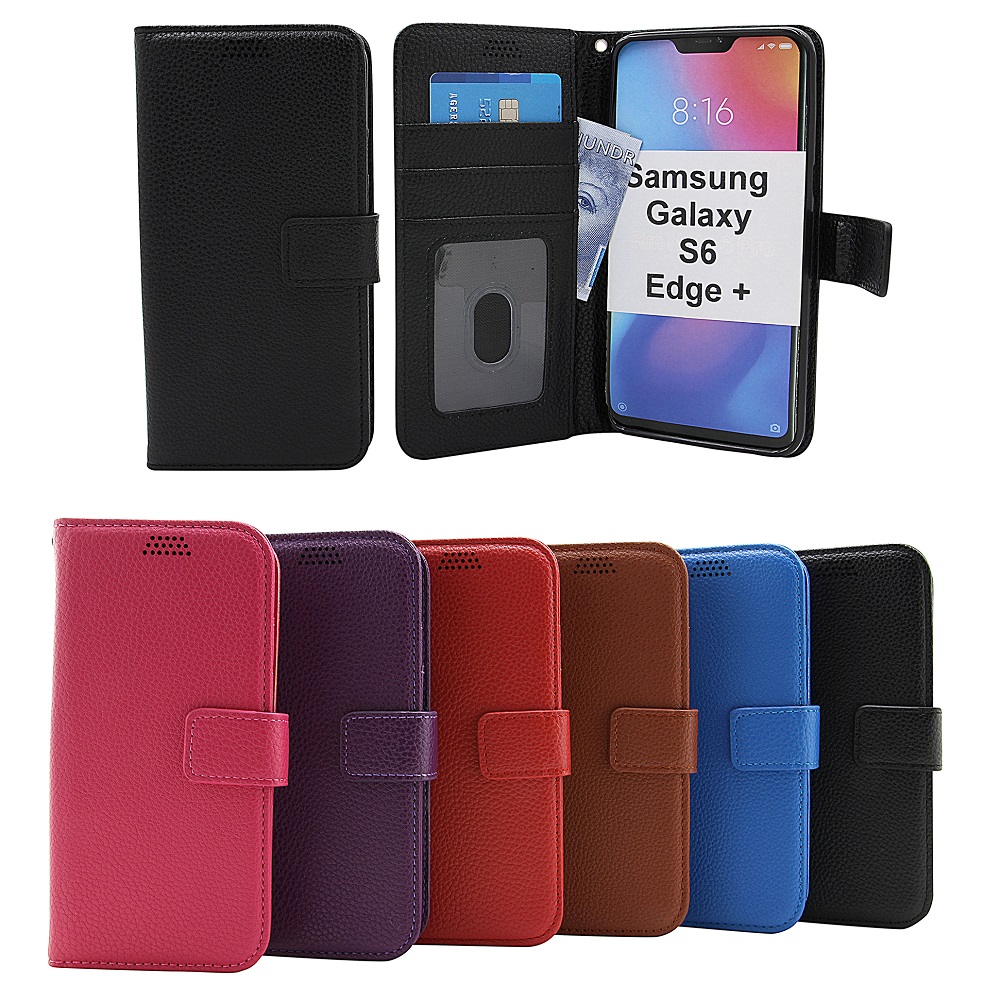 billigamobilskydd.seNew Standcase Wallet Samsung Galaxy S6 Edge+ (SM-G928F)