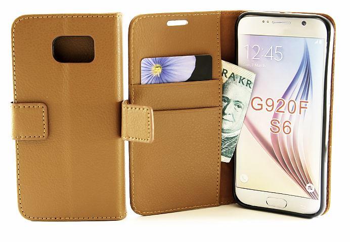 billigamobilskydd.seStandcase Wallet Samsung Galaxy S6 (SM-G920F)