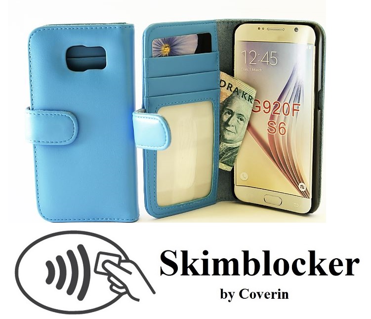CoverInSkimblocker Plnboksfodral Samsung Galaxy S6 (SM-G920F)