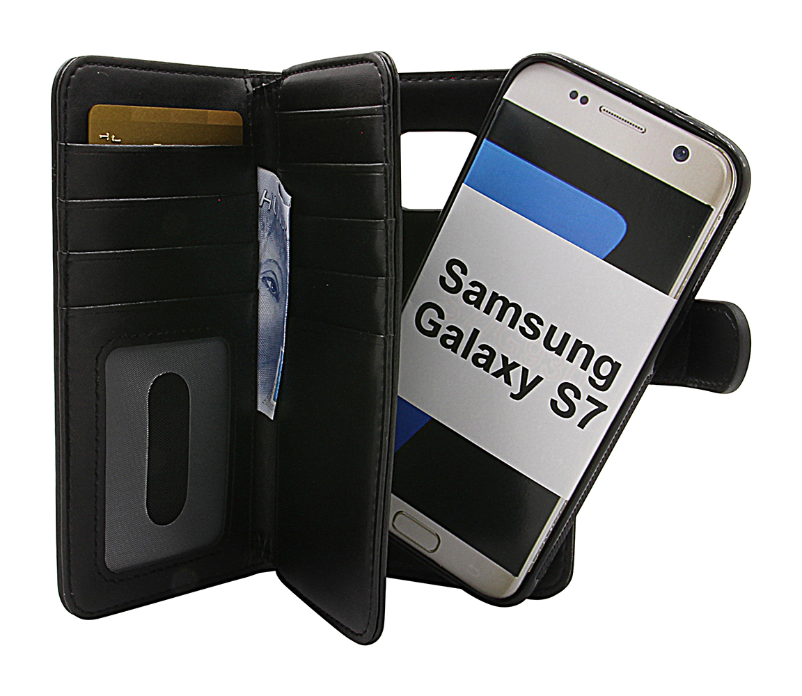 CoverInSkimblocker XL Magnet Fodral Samsung Galaxy S7 (G930F)