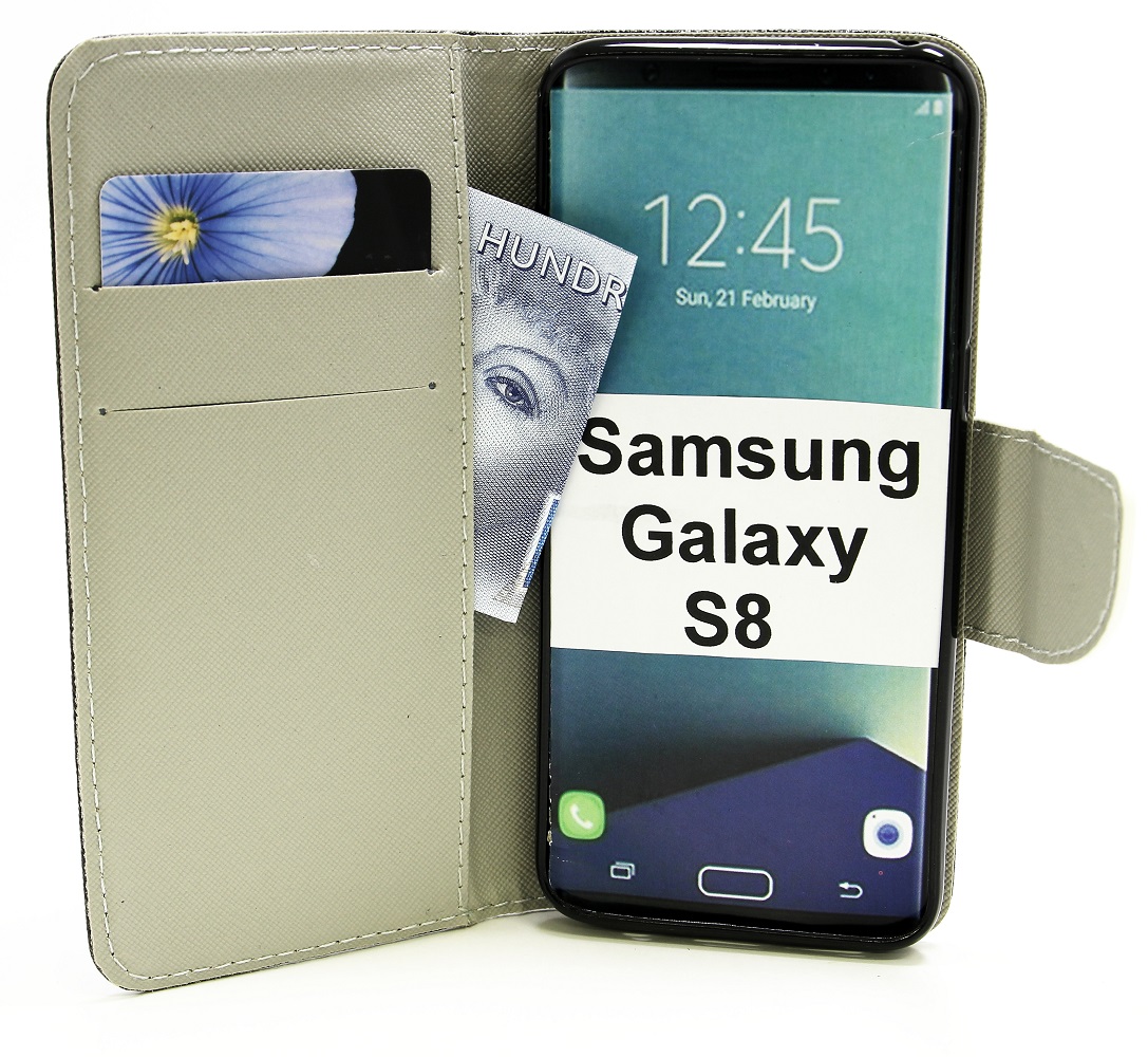 billigamobilskydd.seDesignwallet Samsung Galaxy S8 (G950F)