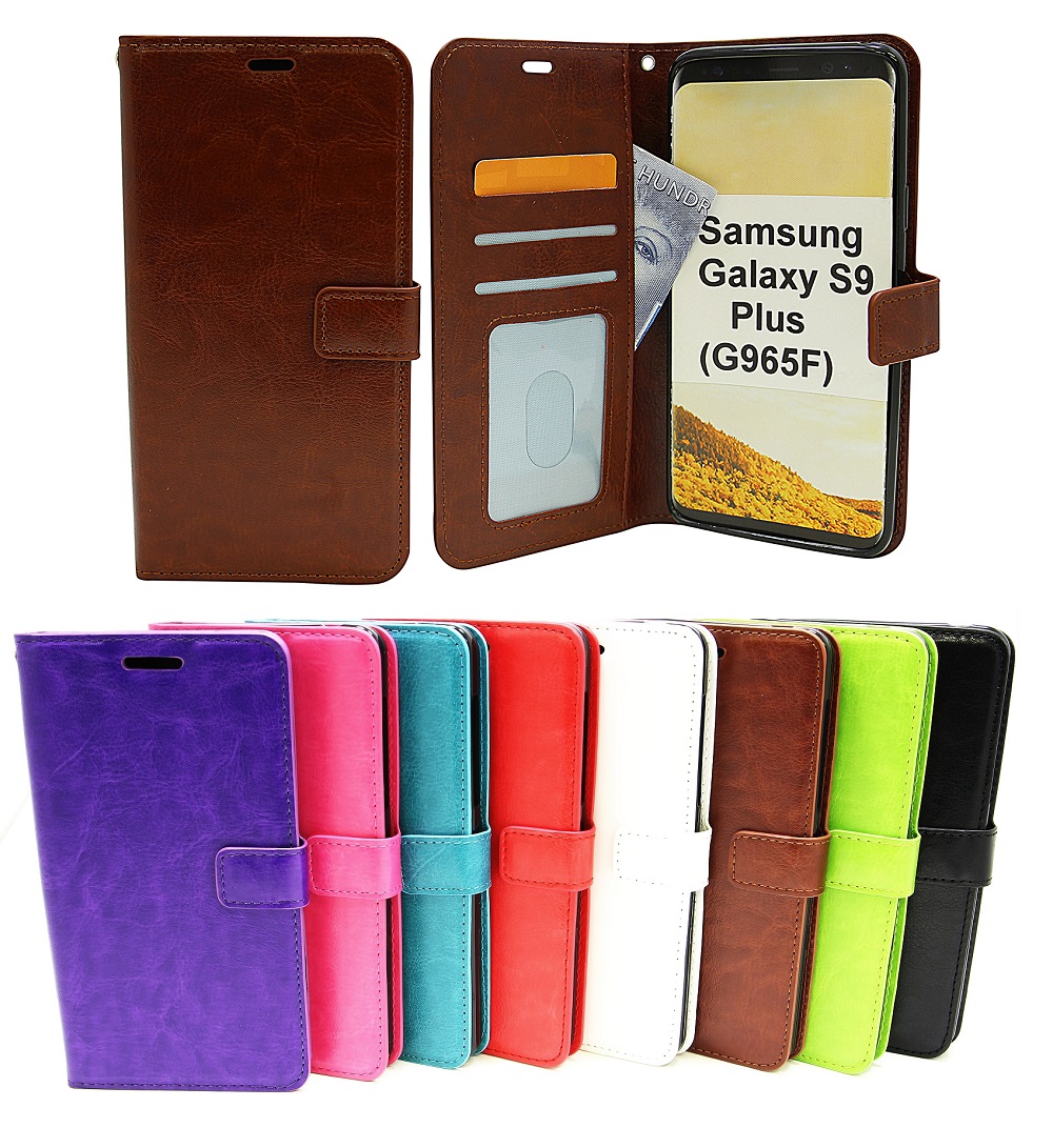 billigamobilskydd.seCrazy Horse Wallet Samsung Galaxy S9 Plus (G965F)