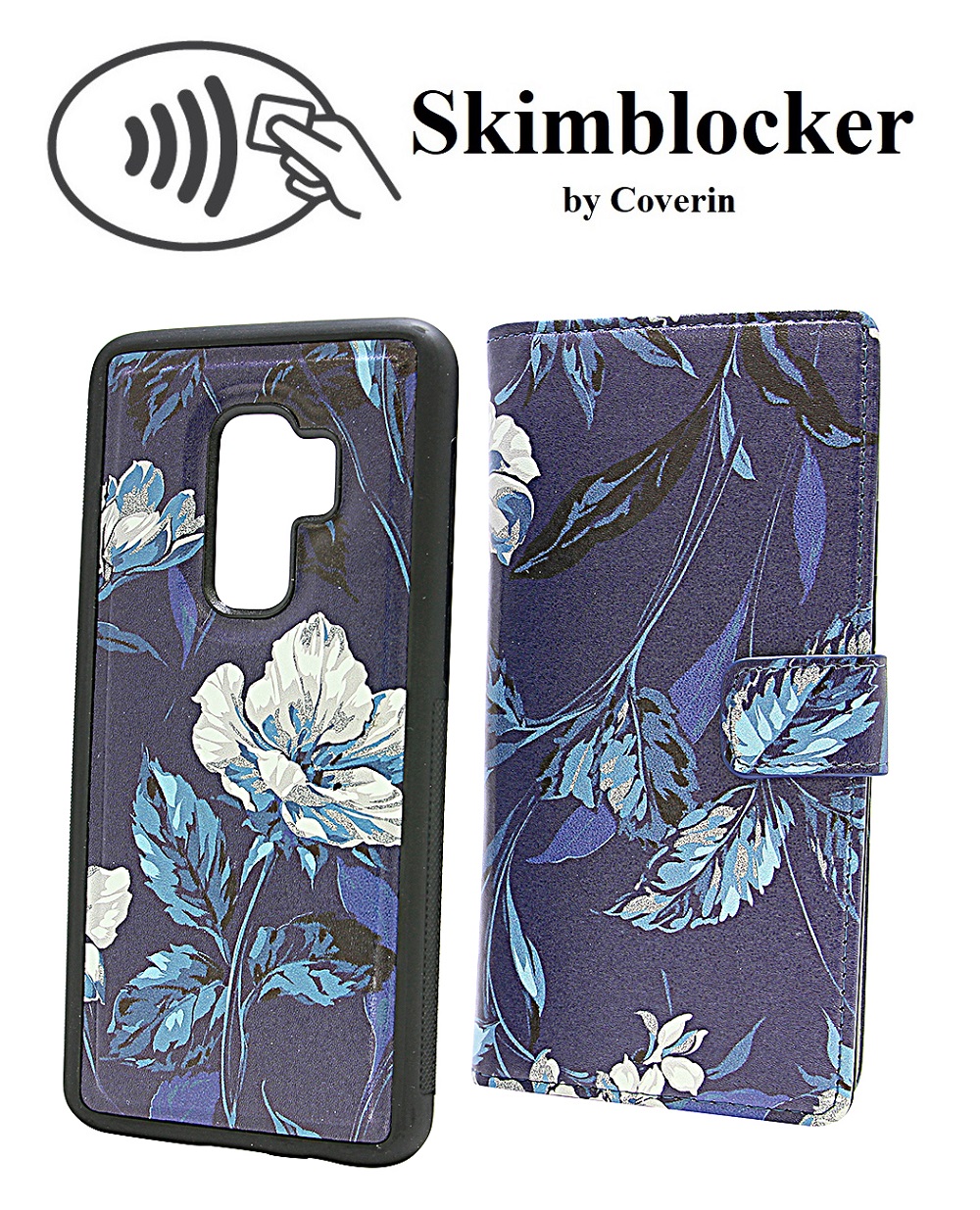 CoverInSkimblocker Magnet Designwallet Samsung Galaxy S9 Plus (G965F)