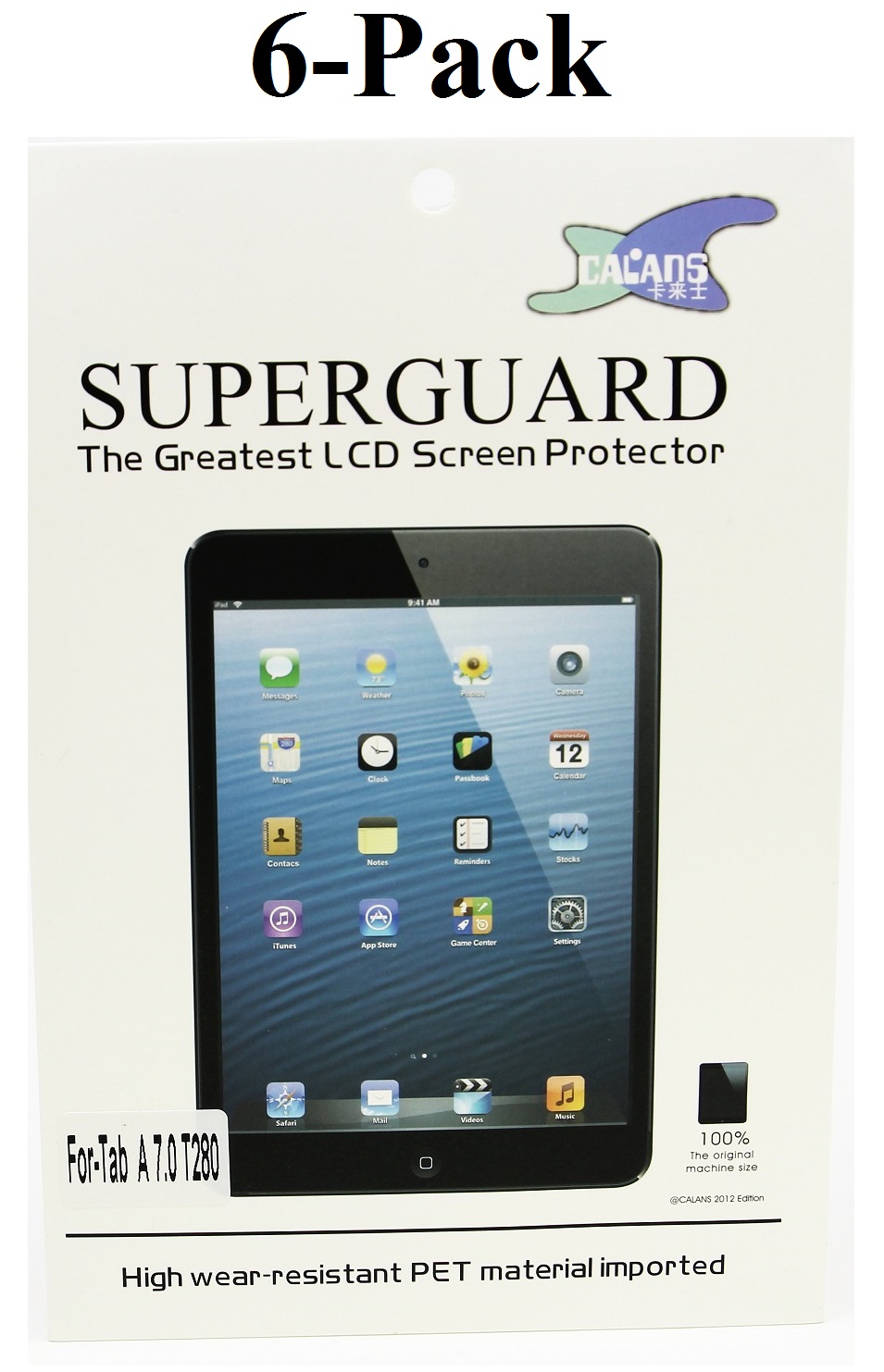 billigamobilskydd.se6-Pack Skrmskydd Samsung Galaxy Tab A 7.0 (T280)