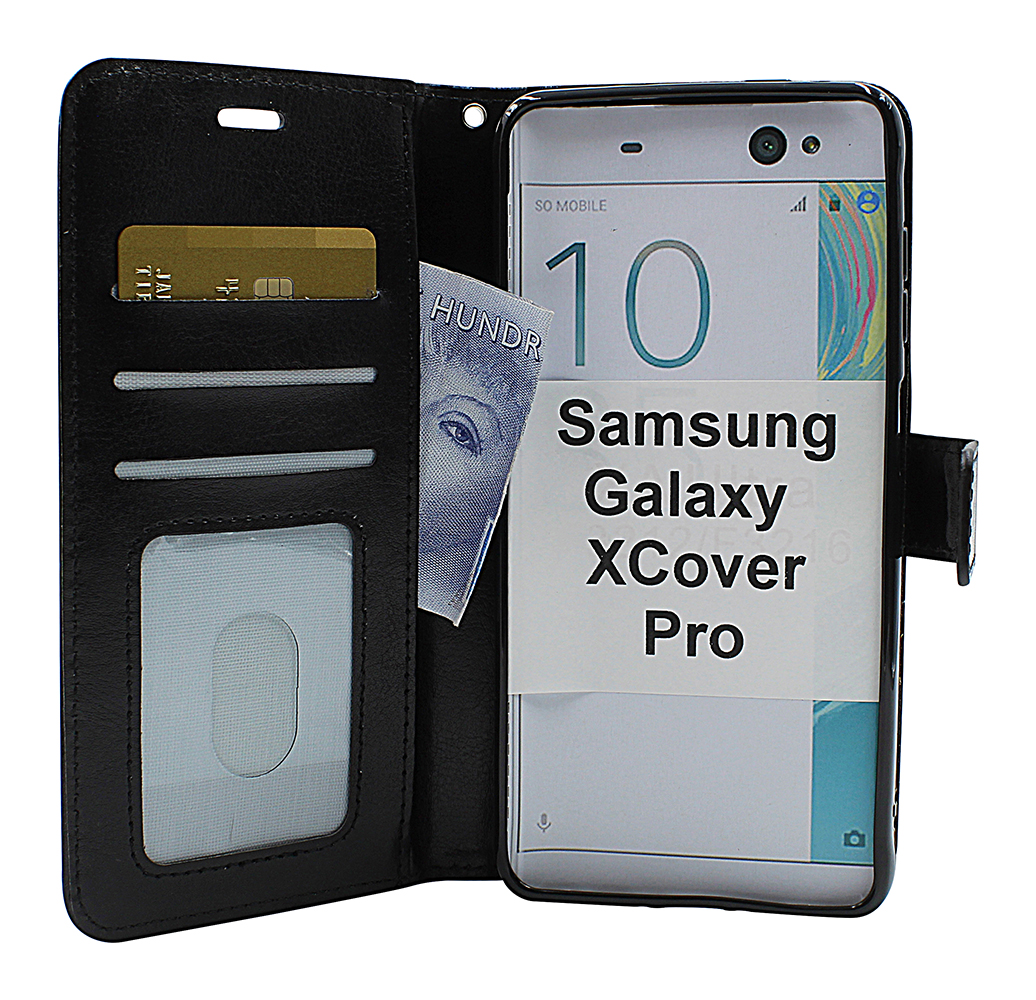 billigamobilskydd.seCrazy Horse Wallet Samsung Galaxy XCover Pro (G715F/DS)