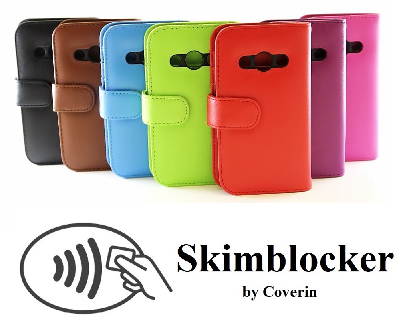 billigamobilskydd.seSkimblocker Plnboksfodral Samsung Galaxy Xcover 3 (SM-G388F)