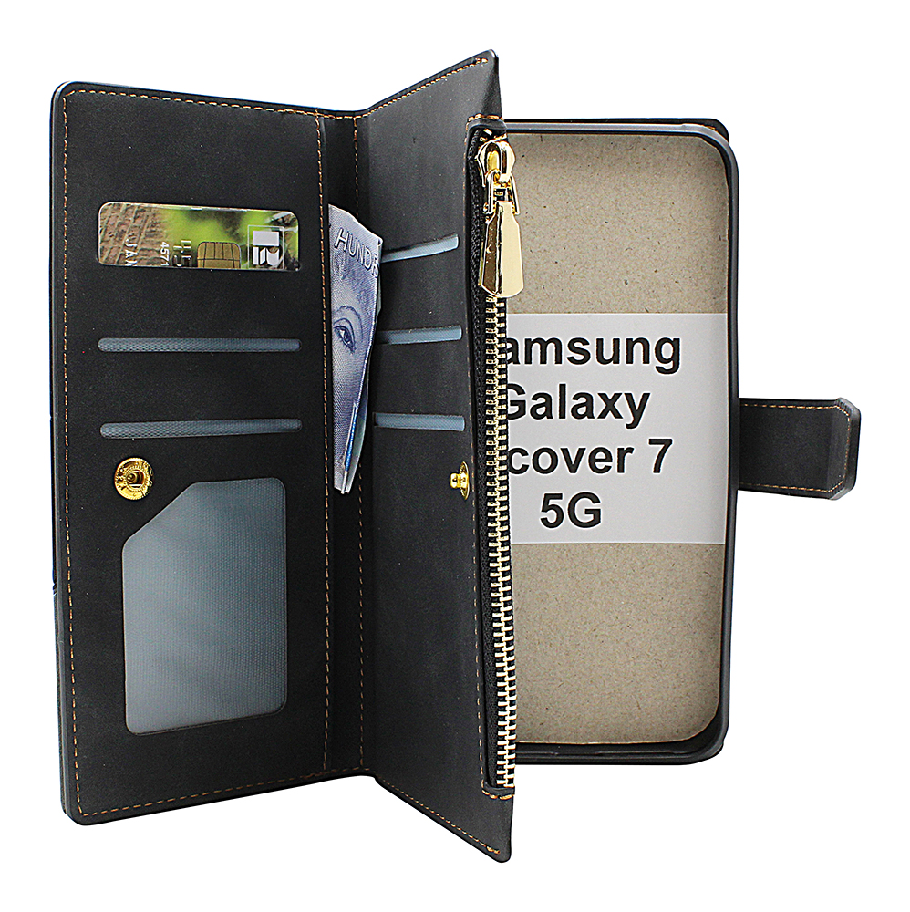 billigamobilskydd.seXL Standcase Lyxfodral Samsung Galaxy Xcover7 5G (SM-G556B)