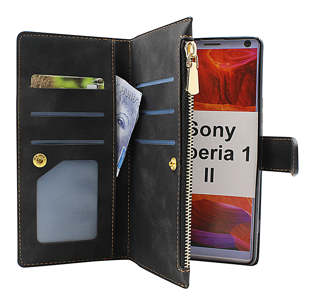 billigamobilskydd.seXL Standcase Lyxfodral Sony Xperia 1 II (XQ-AT51 / XQ-AT52)