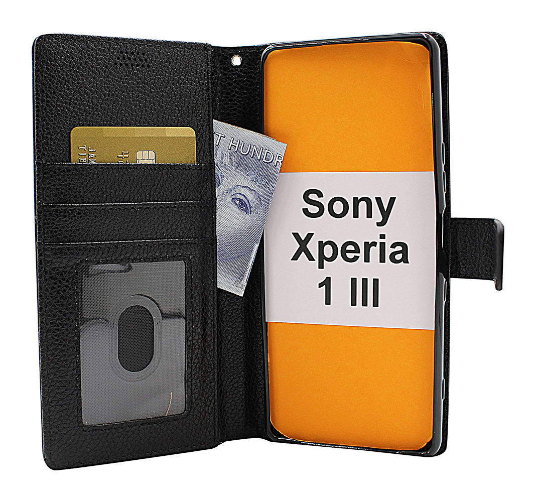 billigamobilskydd.seNew Standcase Wallet Sony Xperia 1 III (XQ-BC52)
