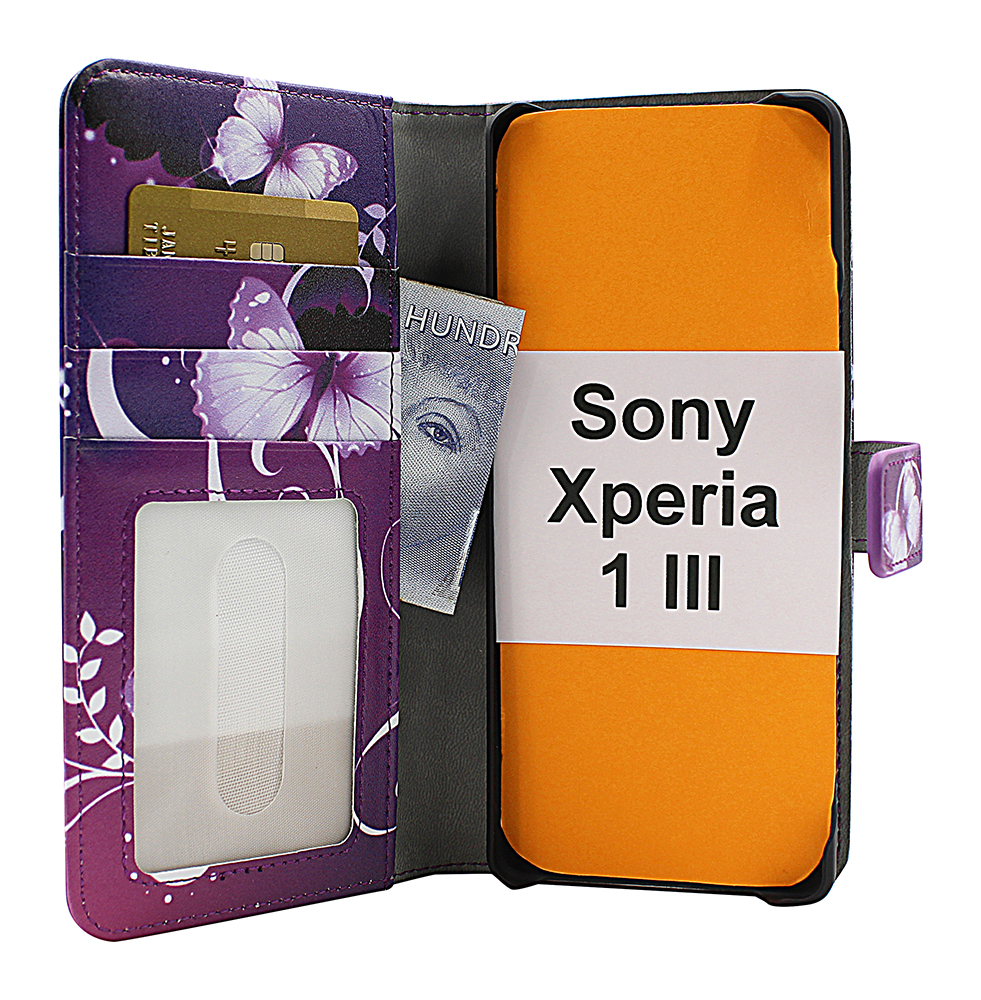 CoverInSkimblocker Magnet Designwallet Sony Xperia 1 III (XQ-BC52)