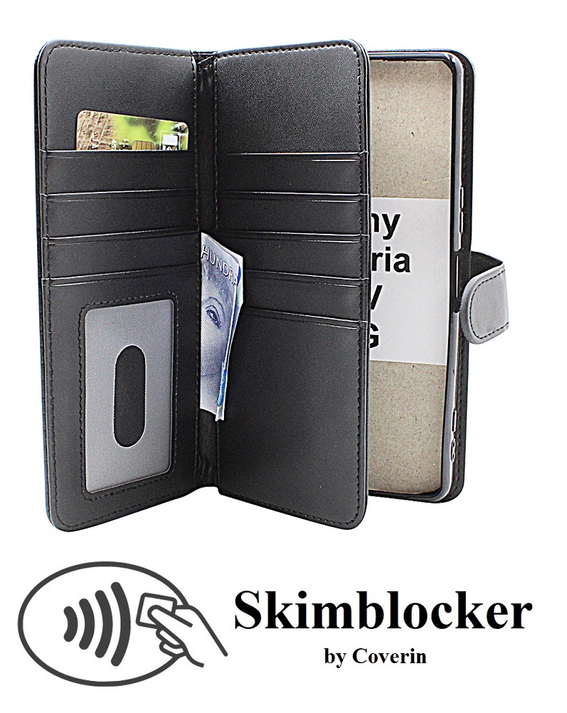 CoverInSkimblocker XL Magnet Fodral Sony Xperia 1 V 5G (XQ-DQ72)