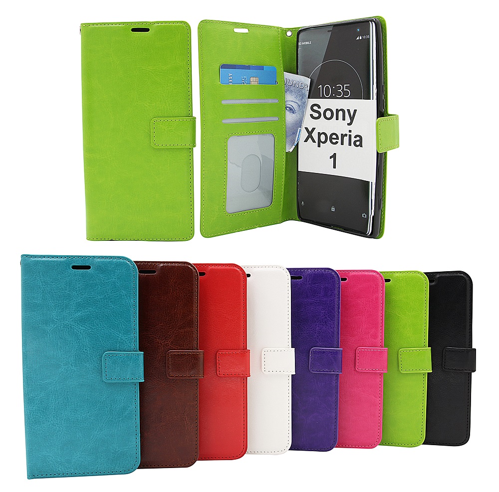 billigamobilskydd.seCrazy Horse Wallet Sony Xperia 1 (J9110)