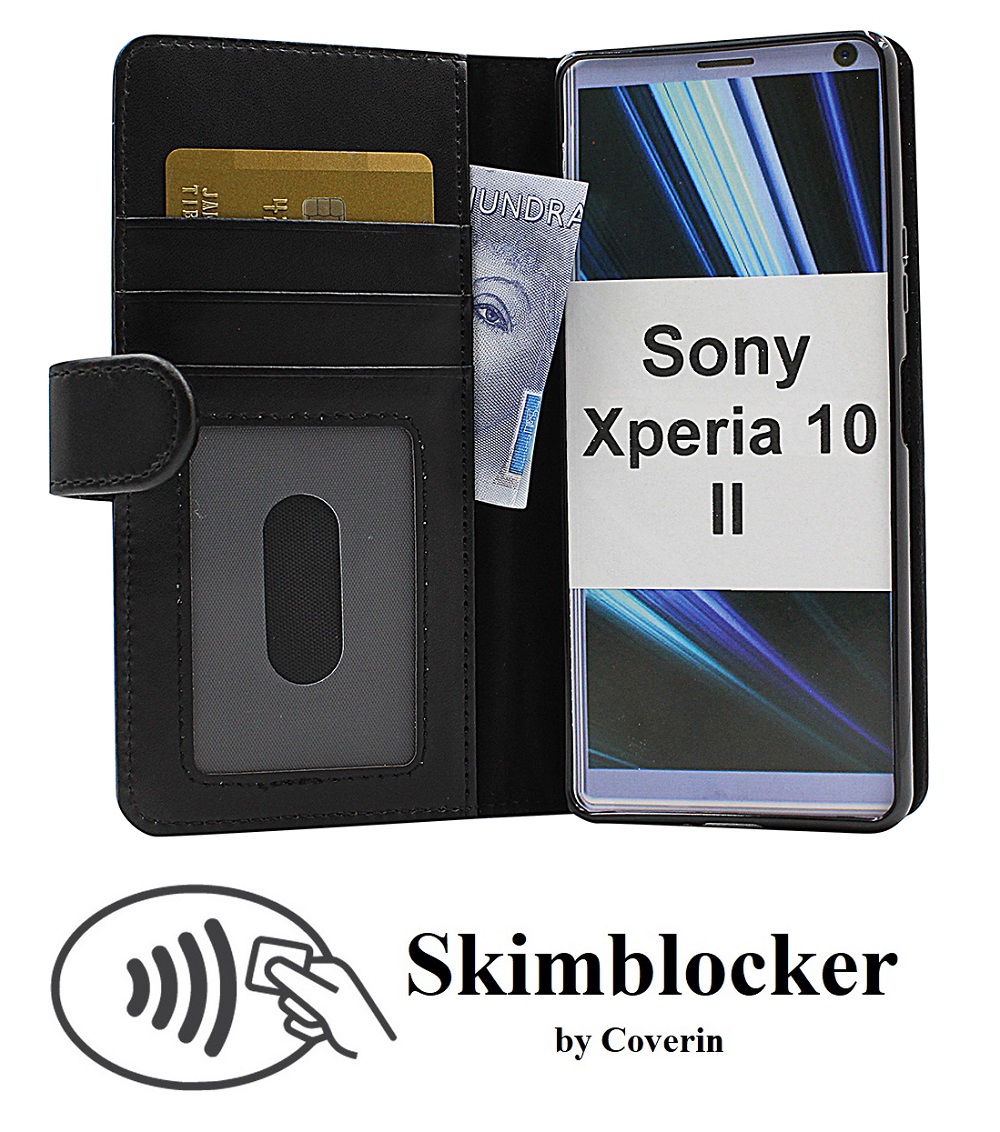 CoverInSkimblocker Plnboksfodral Sony Xperia 10 II (XQ-AU51 / XQ-AU52)