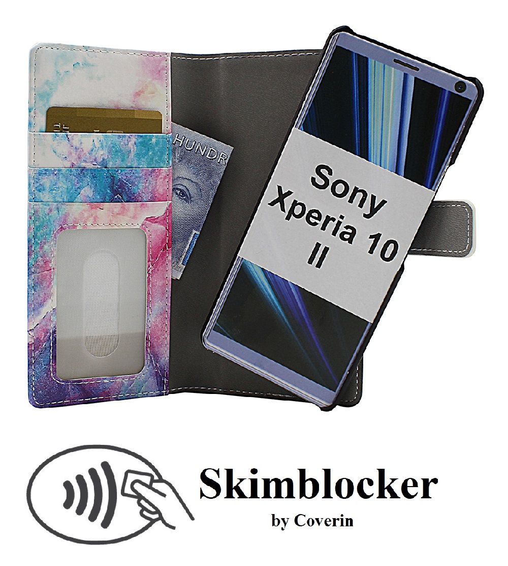 CoverInSkimblocker Magnet Designwallet Sony Xperia 10 II (XQ-AU51 / XQ-AU52)