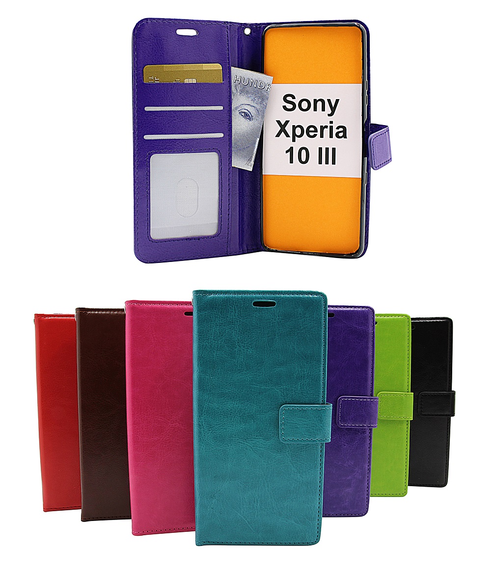 billigamobilskydd.seCrazy Horse Wallet Sony Xperia 10 III (XQ-BT52)