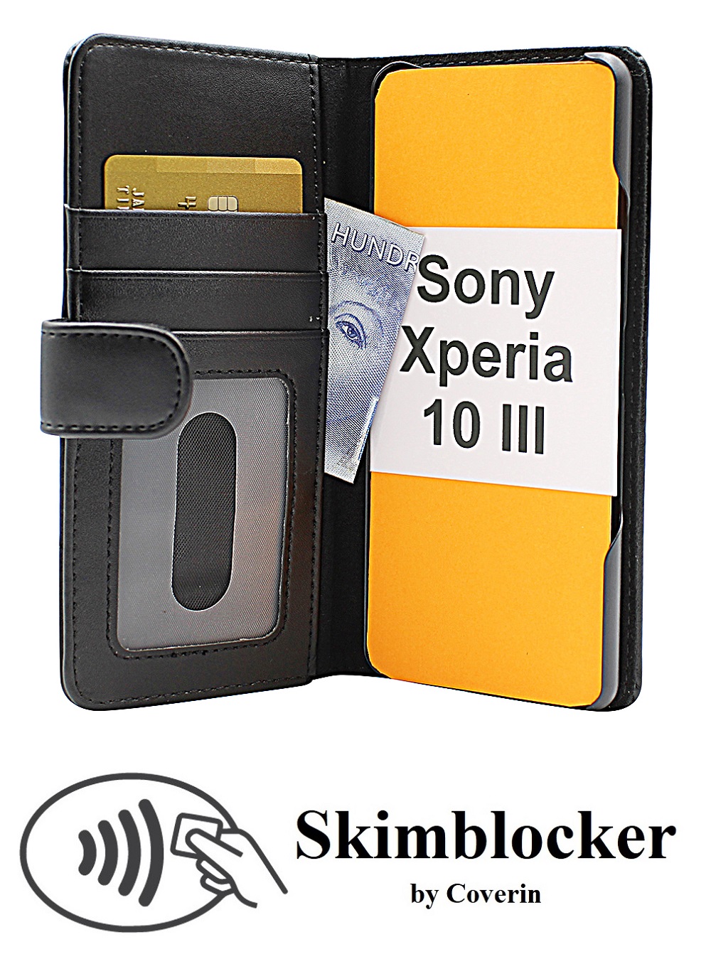CoverInSkimblocker Plnboksfodral Sony Xperia 10 III (XQ-BT52)
