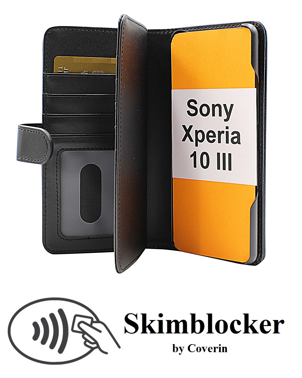 CoverInSkimblocker XL Wallet Sony Xperia 10 III (XQ-BT52)