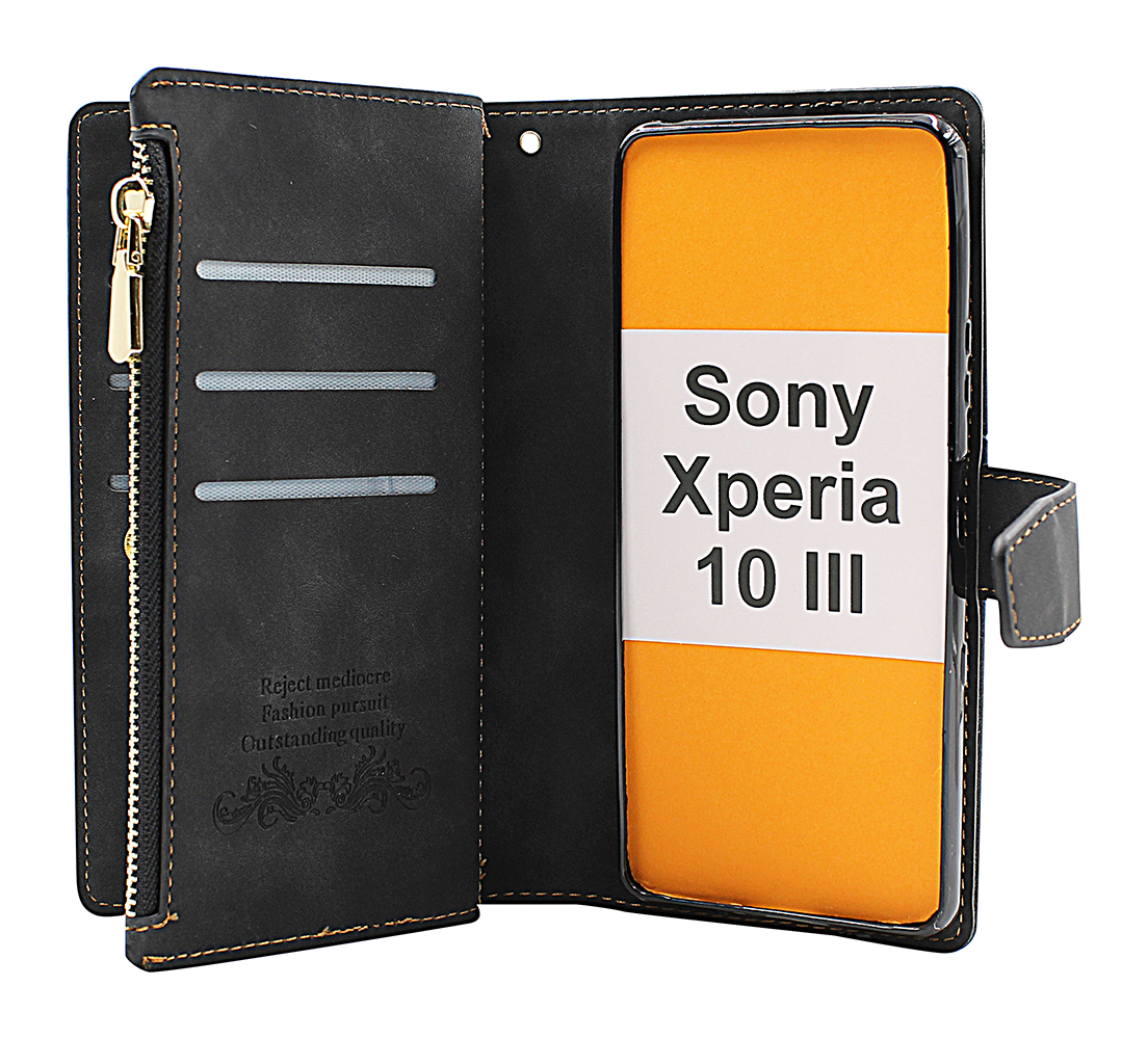 billigamobilskydd.seXL Standcase Lyxfodral Sony Xperia 10 III (XQ-BT52)