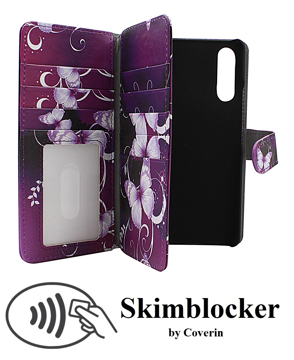 CoverInSkimblocker XL Magnet Designwallet Sony Xperia 10 IV 5G (XQ-CC54)