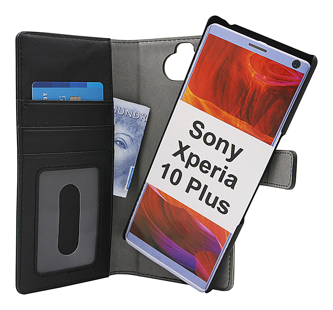 CoverInSkimblocker Magnet Fodral Sony Xperia 10 Plus