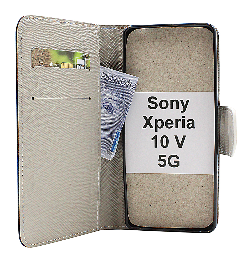 billigamobilskydd.seDesignwallet Sony Xperia 10 V 5G