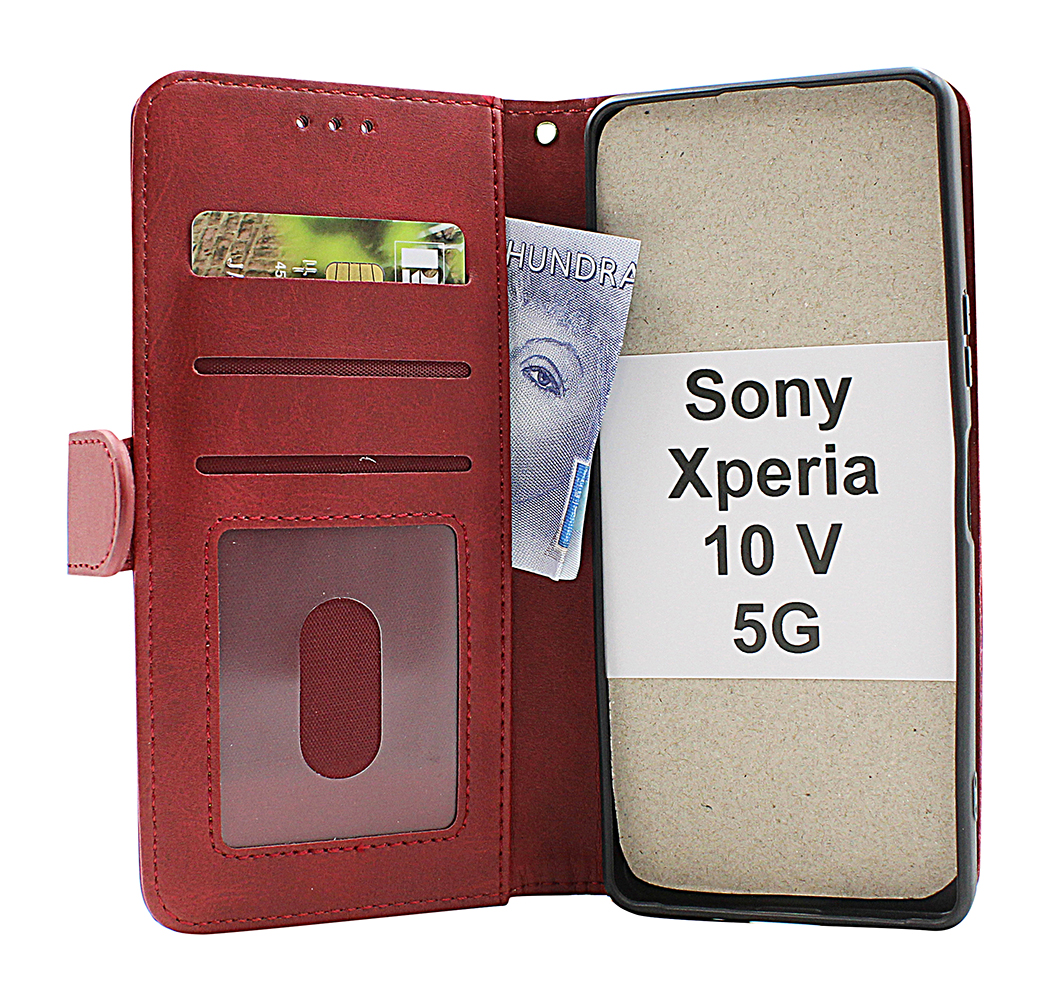 Zipper Standcase Wallet Sony Xperia 10 V 5G