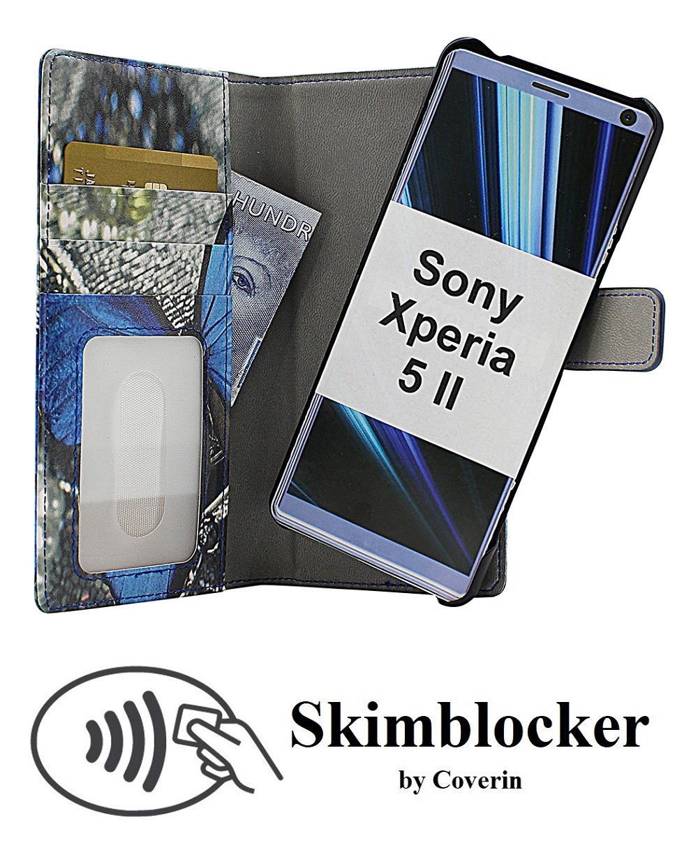 CoverInSkimblocker Magnet Designwallet Sony Xperia 5 II