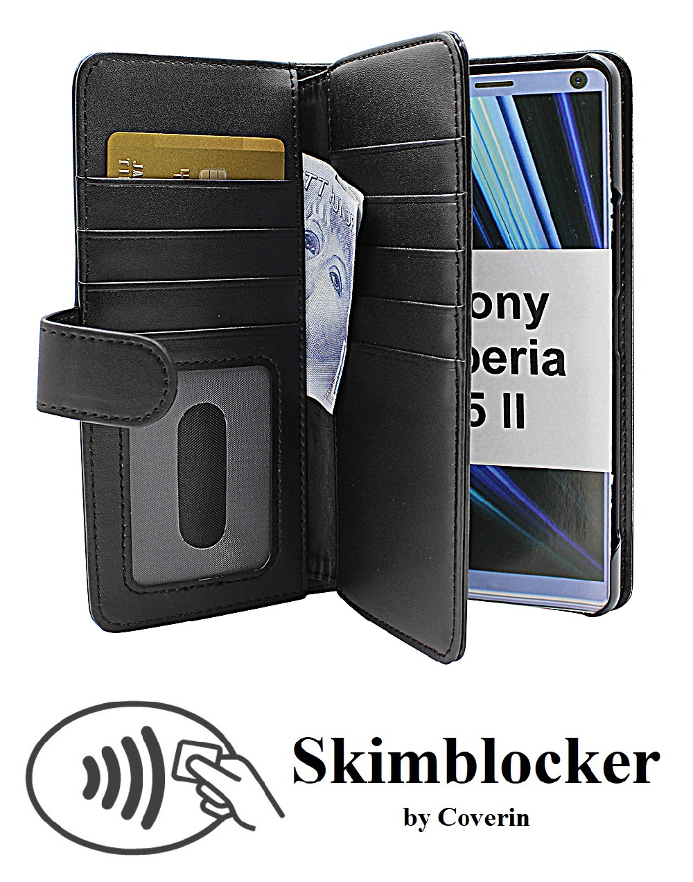 CoverInSkimblocker XL Wallet Sony Xperia 5 II (XQ-AS52)