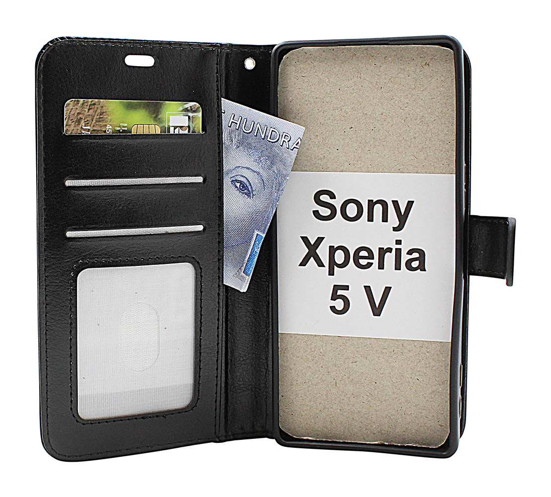 billigamobilskydd.seCrazy Horse Wallet Sony Xperia 5 V