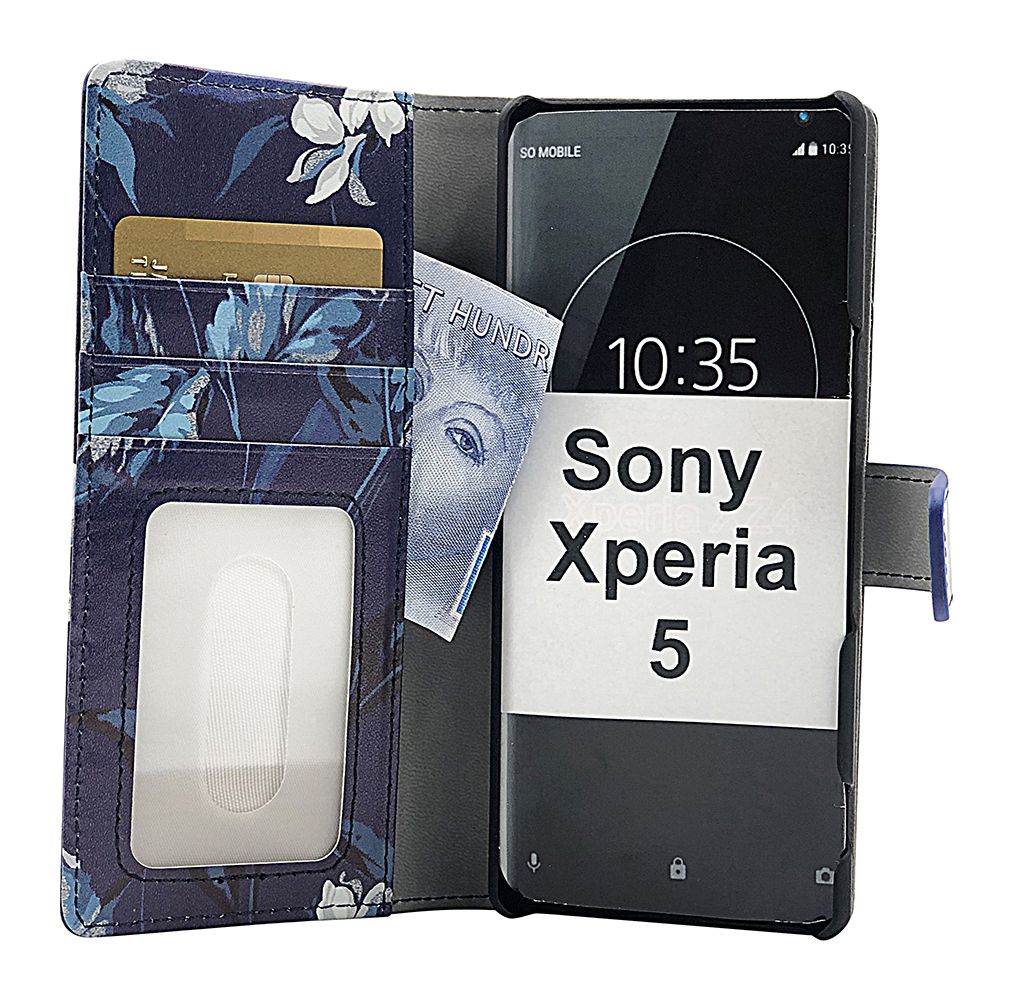 CoverInSkimblocker Magnet Designwallet Sony Xperia 5