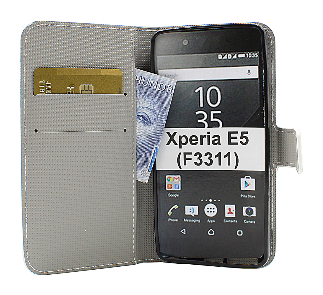 billigamobilskydd.seDesignwallet Sony Xperia E5 (F3311)