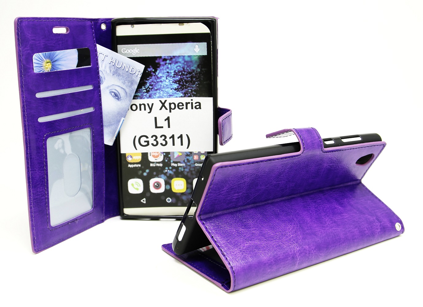 Crazy Horse Wallet Sony Xperia L1 (G3311)