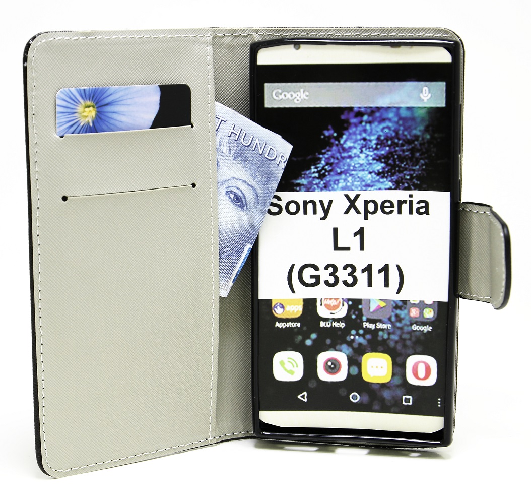 billigamobilskydd.seDesignwallet Sony Xperia L1 (G3311)