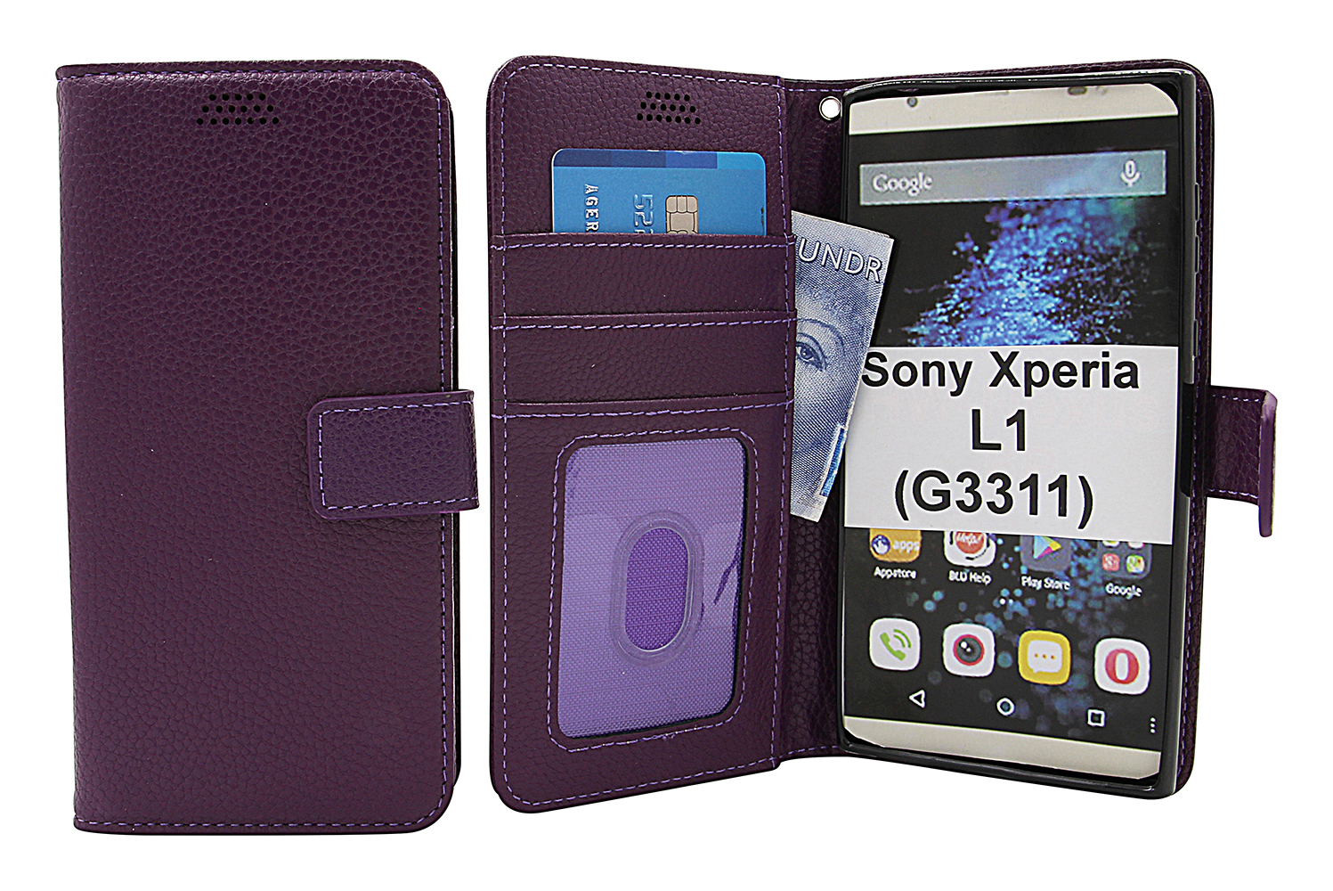 New Standcase Wallet Sony Xperia L1 (G3311)