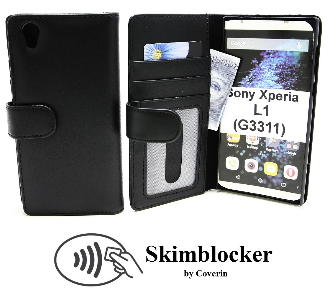 CoverInSkimblocker Plnboksfodral Sony Xperia L1 (G3311)