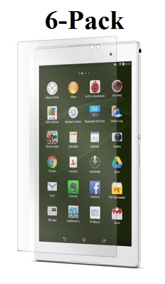billigamobilskydd.seSkrmskydd Sony Xperia Tablet Z3 Compact (SGP611) 6-Pack