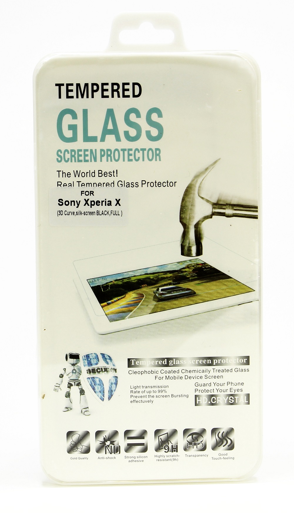 billigamobilskydd.seFull Frame Glas skydd Sony Xperia X (F5121)