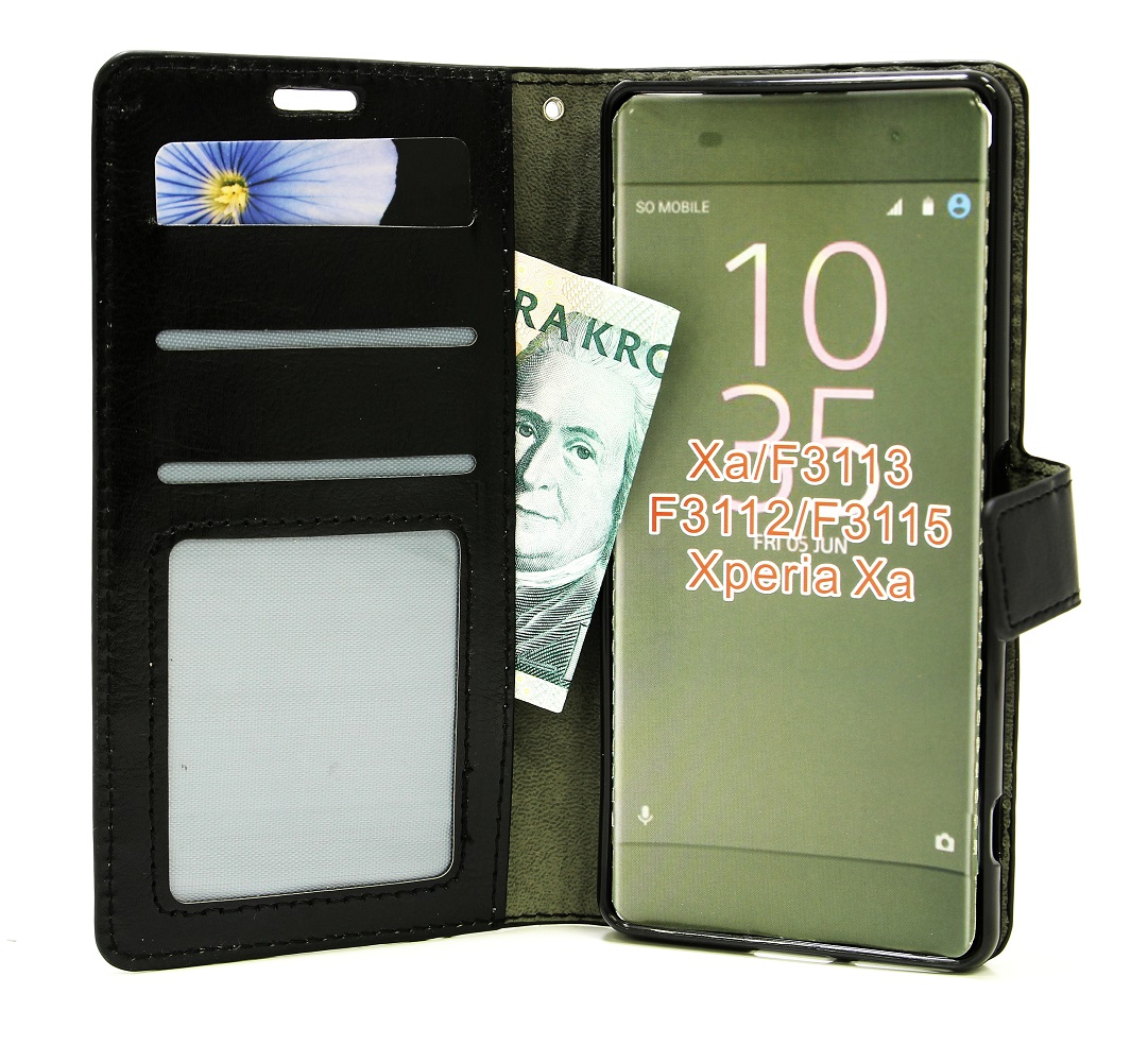 billigamobilskydd.seCrazy Horse Wallet Sony Xperia XA (F3111)