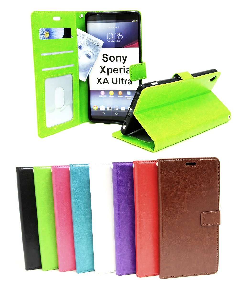 billigamobilskydd.seCrazy Horse Wallet Sony Xperia XA Ultra (F3211)