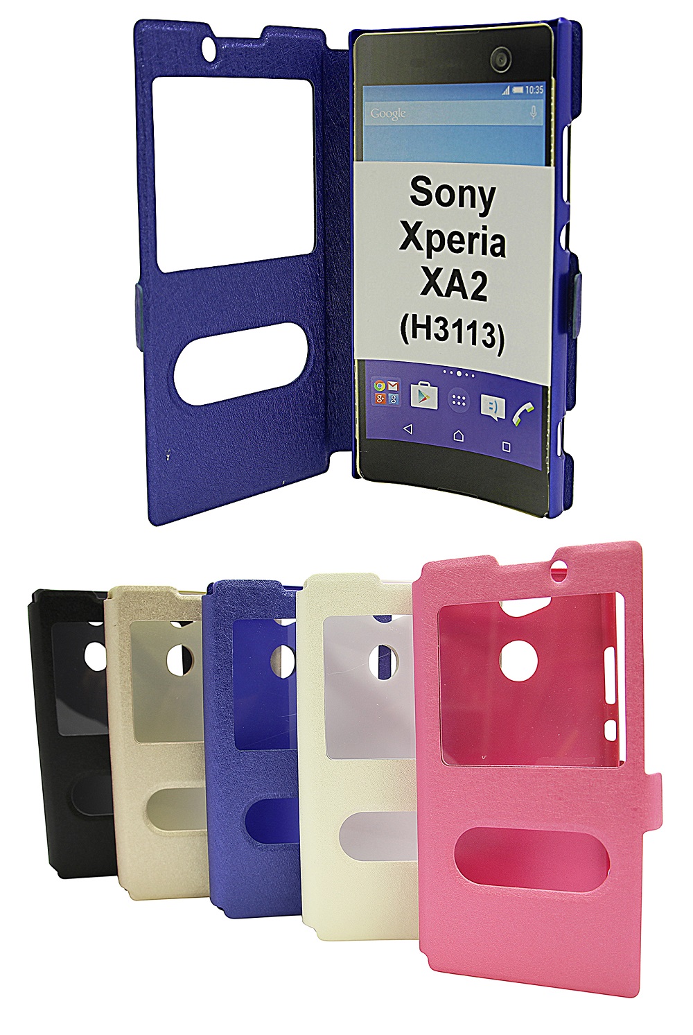 billigamobilskydd.seFlipcase Sony Xperia XA2 (H3113 / H4113)