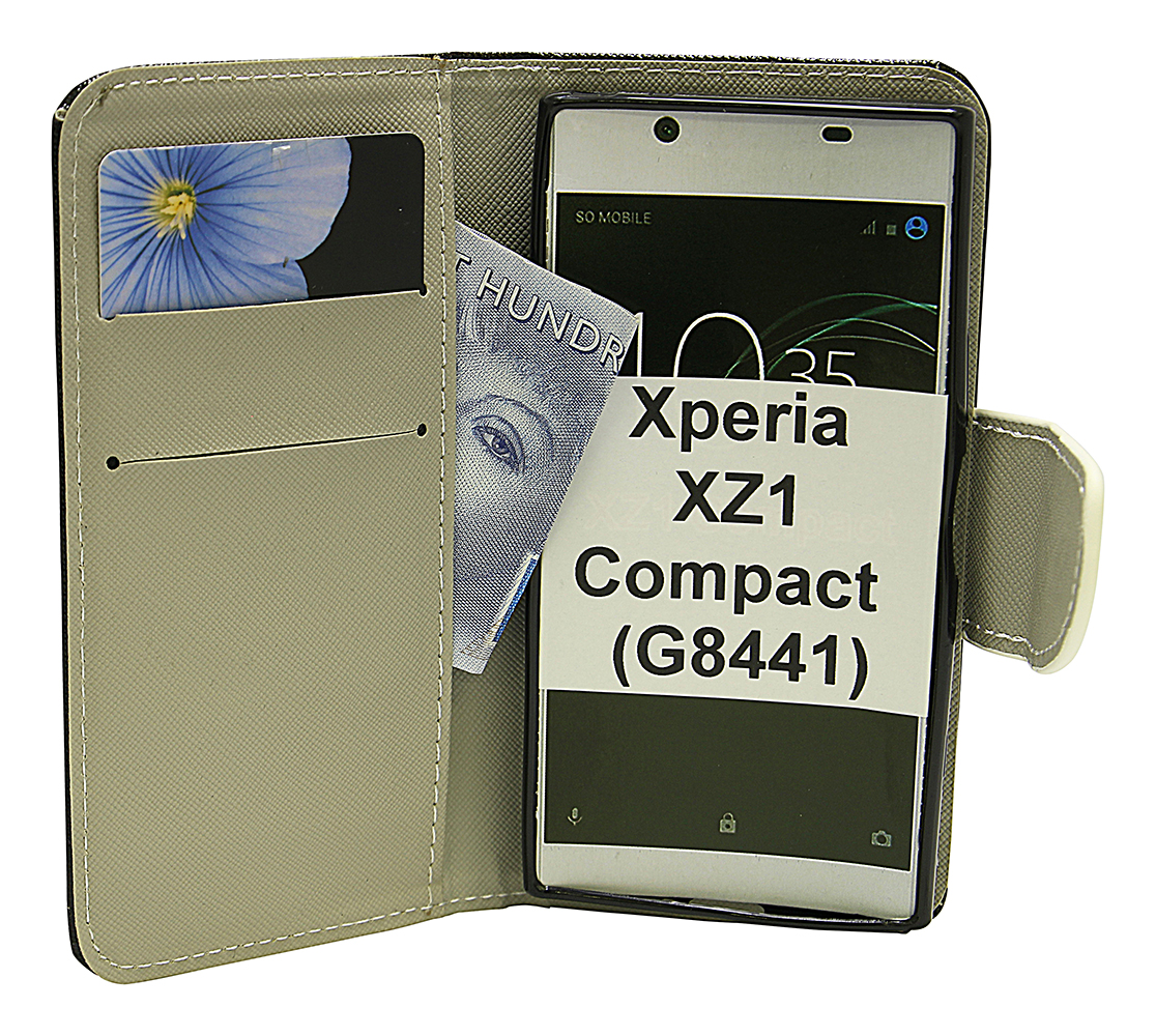 billigamobilskydd.seDesignwallet Sony Xperia XZ1 Compact (G8441)