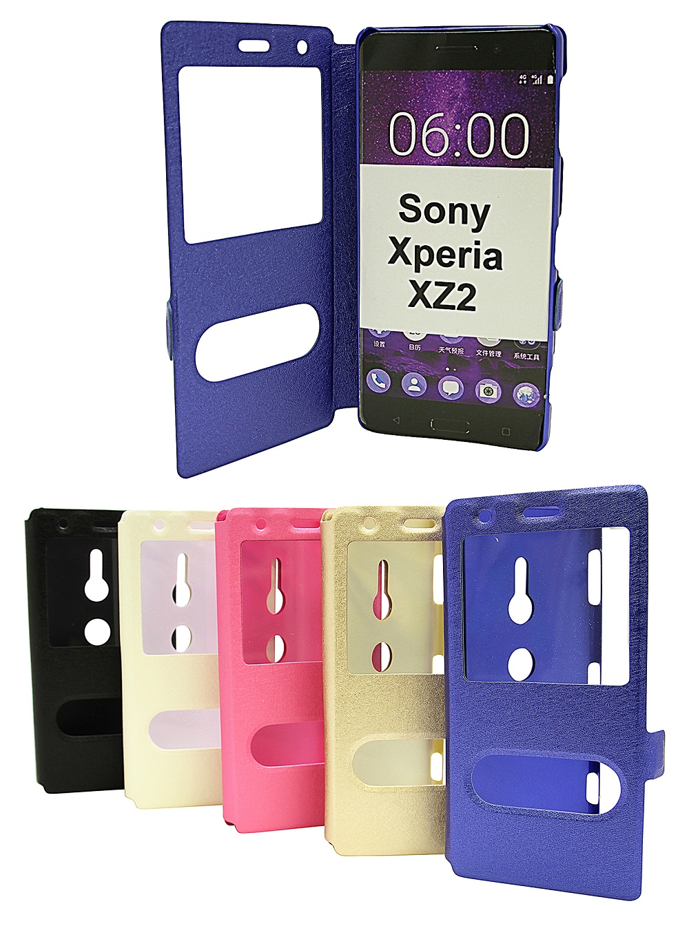 billigamobilskydd.seFlipcase Sony Xperia XZ2 (H8266)