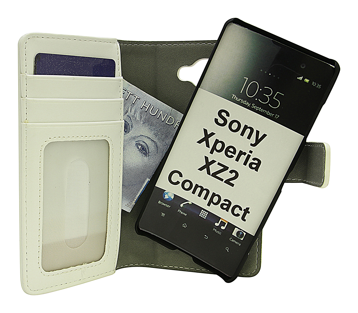 CoverInSkimblocker Magnet Designwallet Sony Xperia XZ2 Compact (H8324)