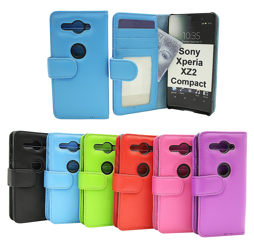CoverInPlnboksfodral Sony Xperia XZ2 Compact (H8324)