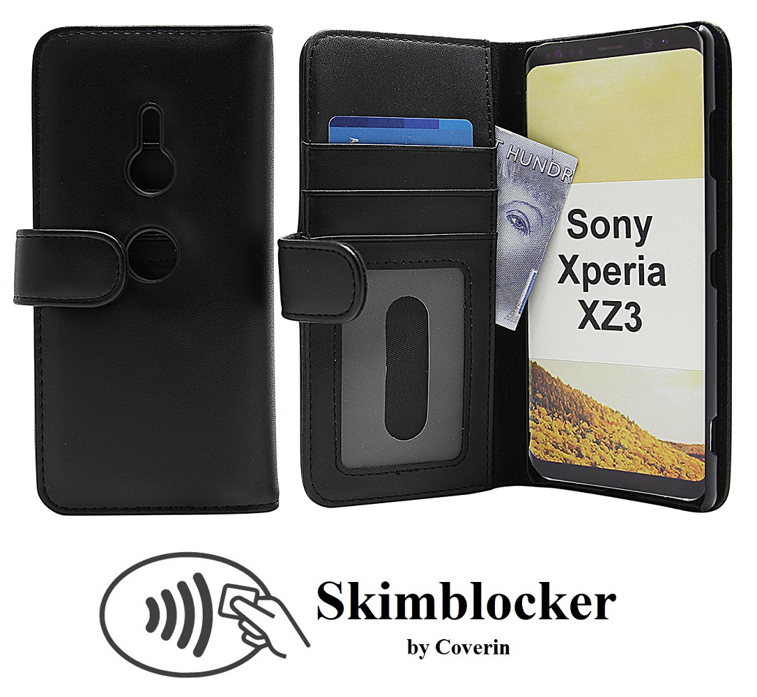 billigamobilskydd.seSkimblocker Plånboksfodral Sony Xperia XZ3