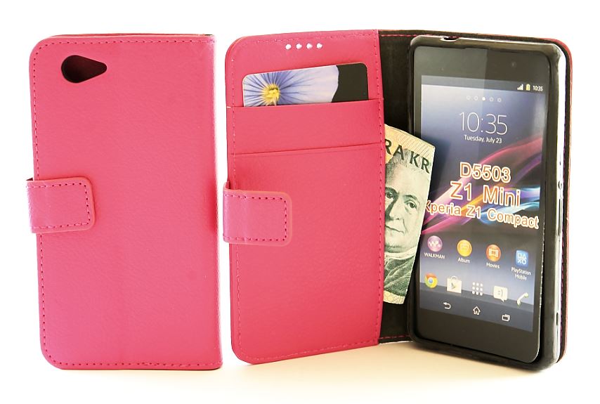 billigamobilskydd.seStandcase Wallet Sony Xperia Z1 Compact (D5503)